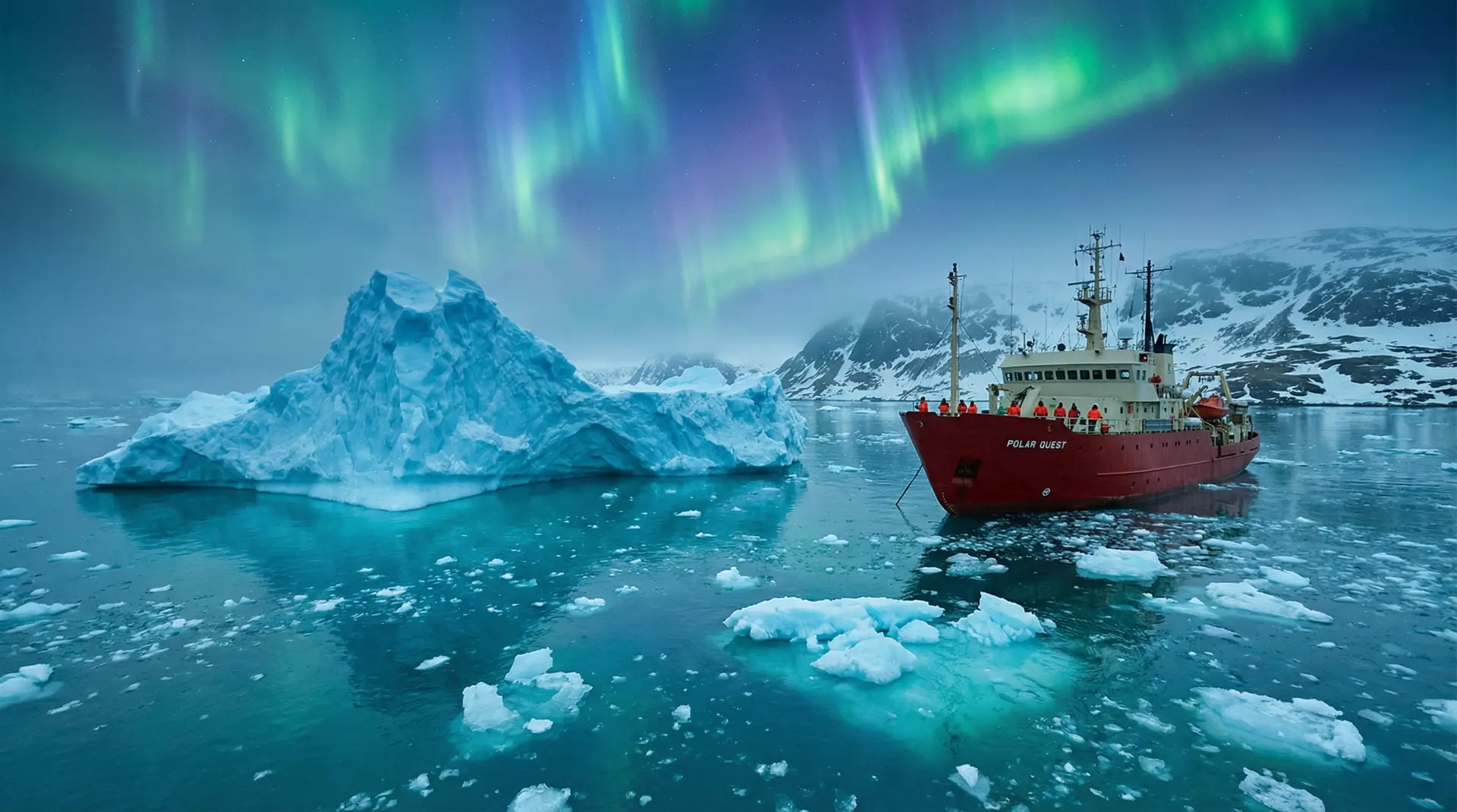 极地冰海 - 瘦猴探花 北极纪录片